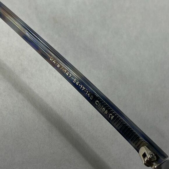 Warby Parker Eyeglasses Daisy 147 Blue Brown Tortoise Frames Only 54 17 142 - Picture 2 of 7